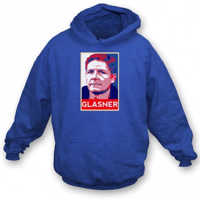 Oliver Glasner - Hope Poster (Crystal Palace Influenced) Hooded Sweatshirt
