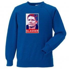 Oliver Glasner - Hope Poster (Crystal Palace Influenced) Kids Sweatshirt