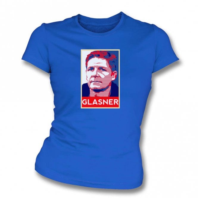 Oliver Glasner - Hope Poster (Crystal Palace Influenced) Womens Slim Fit T-Shirt