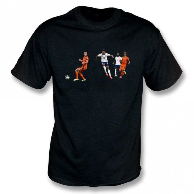 Ollie Watkins Euro 2024 Goal Art Print (England Influenced) Kids T-Shirt
