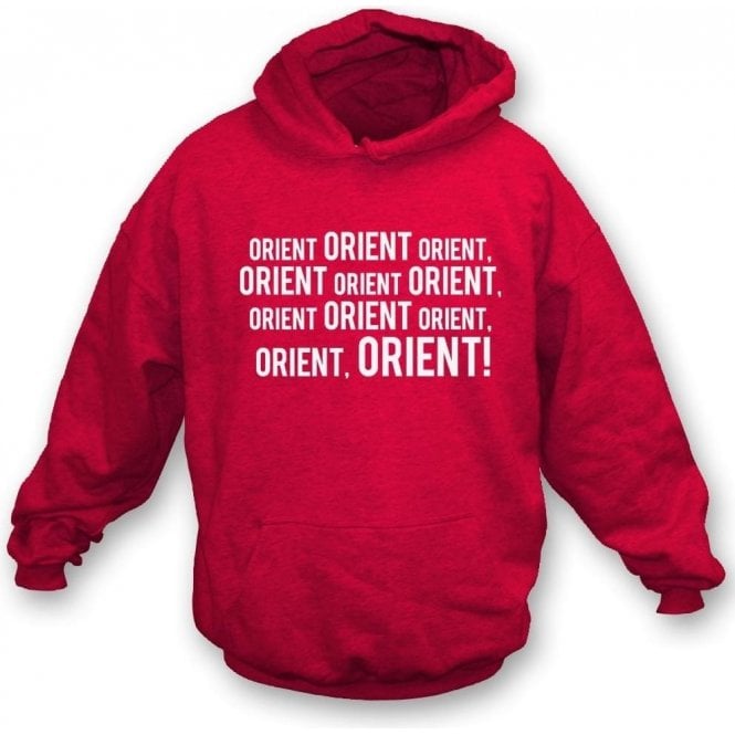 Orient, Orient, Orient! (Leyton Orient) Kids Hooded Sweatshirt