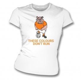 Original 1980's British Bulldog (Blackpool Influenced) Womens Slim Fit T-Shirt