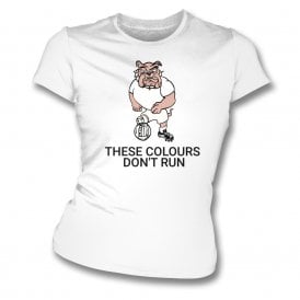 Original 1980's British Bulldog (Fulham Influenced) Womens Slim Fit T-Shirt