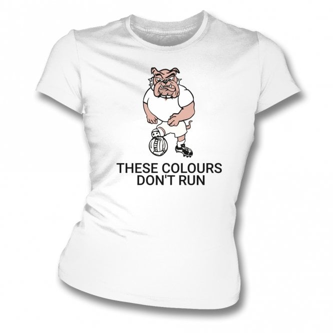 Original 1980's British Bulldog (Swansea Influenced) Womens Slim Fit T-Shirt