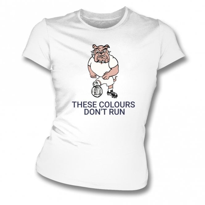 Original 1980's British Bulldog (Tottenham Hotspur Influenced) Womens Slim Fit T-Shirt