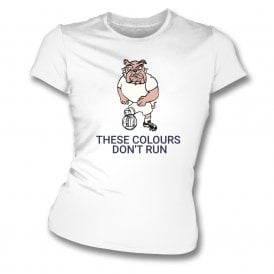 Original 1980's British Bulldog (Tottenham Hotspur Influenced) Womens Slim Fit T-Shirt