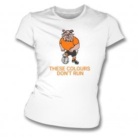 Original 1980's British Bulldog (Wolverhampton Wanderers Influenced) Womens Slim Fit T-Shirt