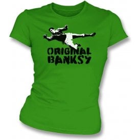 Original Banksy (Gordon Banks) Womens Slim Fit T-Shirt