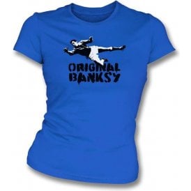 Original Banksy (Leicester City) Womens Slim Fit T-Shirt