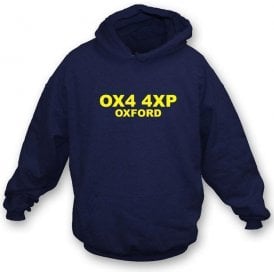 OX4 4XP Oxford Hooded Sweatshirt (Oxford United)