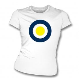 Oxford United Classic Mod Target Organic Womens Slim Fit T-Shirt