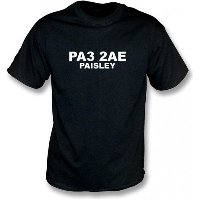 PA3 2AE Paisley T-Shirt (St Mirren)