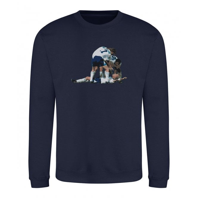 Paul Gascoigne Euro 1996 Celebration (England Influenced) Art Print Sweatshirt