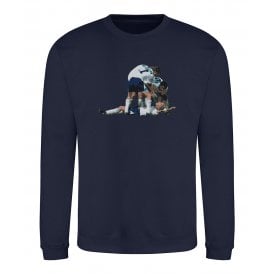 Paul Gascoigne Euro 1996 Celebration (England Influenced) Art Print Sweatshirt
