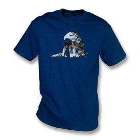 Paul Gascoigne Euro 1996 Celebration (England Influenced) Art Print T-Shirt