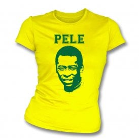 Pele (Brazil) Womens Slim Fit T-Shirt