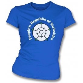 People's Republic Of Yorkshire (Huddersfield Town) Womens Slim Fit T-Shirt