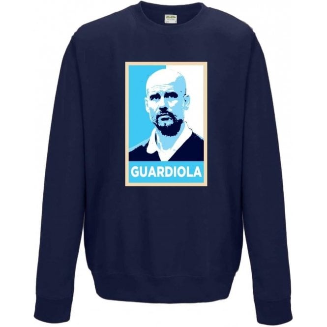 Pep Guardiola - Hope Poster (Manchester City) Sweatshirt