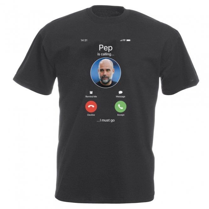 Pep Guardiola Is Calling... (Manchester City Influenced) Vintage Wash T-Shirt