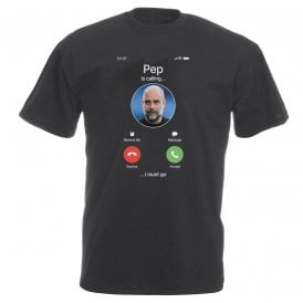 Pep Guardiola Is Calling... (Manchester City Influenced) Vintage Wash T-Shirt