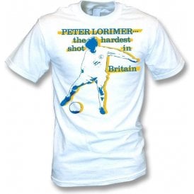 Peter Lorimer - The Hardest Shot in Britain t-shirt