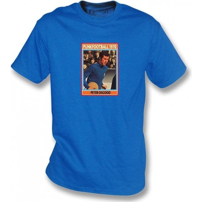 Peter Osgood 1970 (Chelsea) Royal Blue T-Shirt