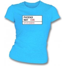 Phoenix Way CV6 Women's Slimfit T-Shirt (Coventry City)