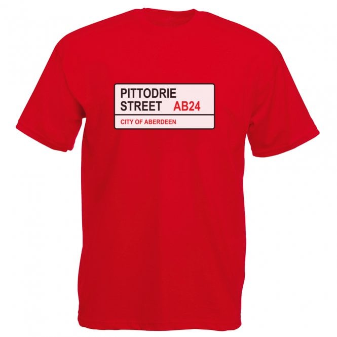 Pittodrie Street AB24 (Aberdeen) T-Shirt