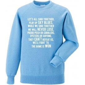 Play Up Sky Blues (Coventry City) Sweatshirt