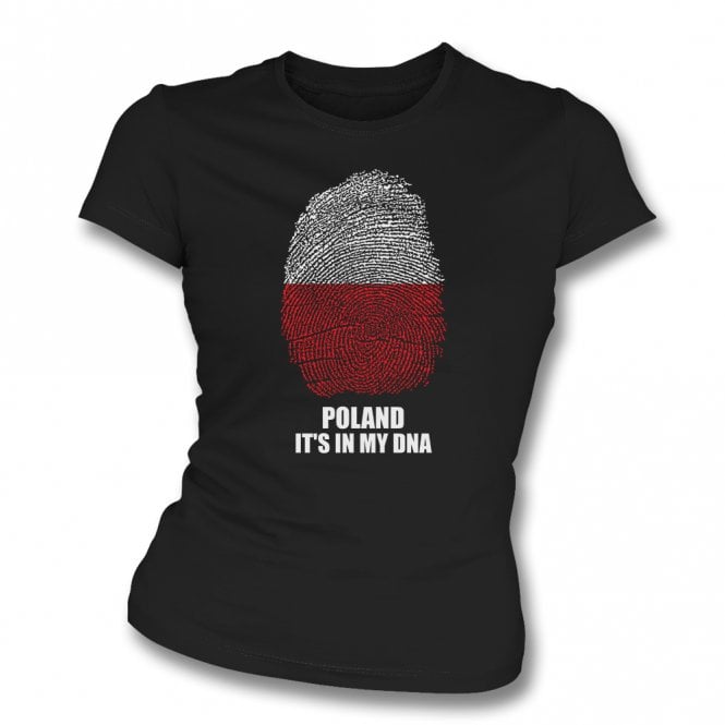 Poland - It's In My DNA Womens Slim Fit T-Shirt