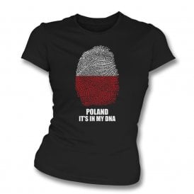 Poland - It's In My DNA Womens Slim Fit T-Shirt