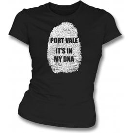 Port Vale - It's In My DNA Womens Slim Fit T-Shirt
