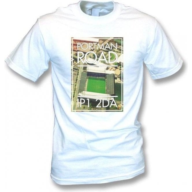 Portman Road IP1 2DA (Ipswich) T-shirt