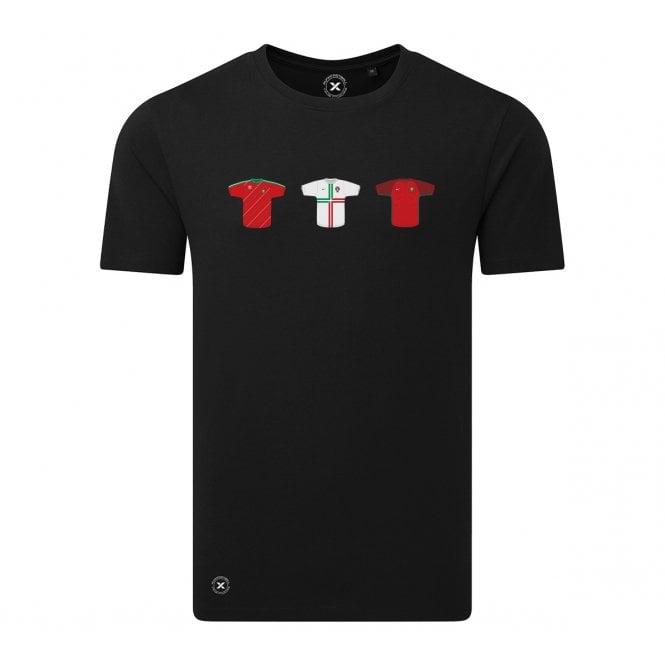 Portugal Retro Football Kits (True Colours Collab) Organic T-Shirt