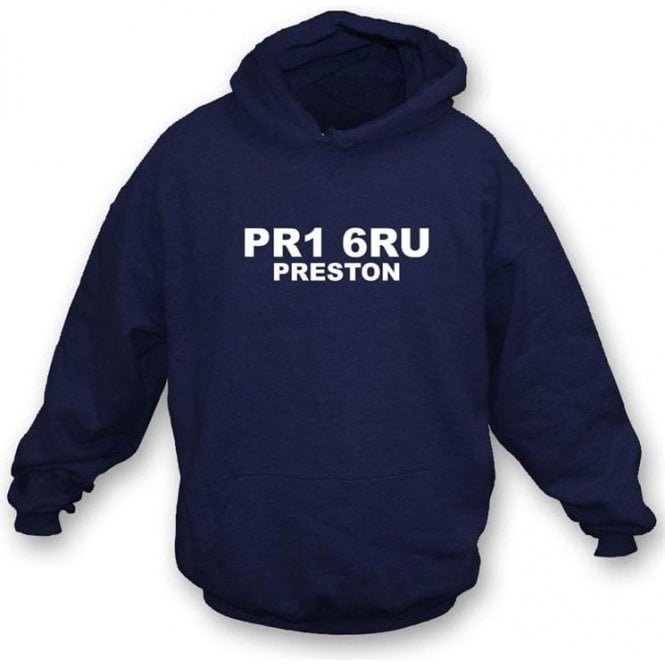PR1 6RU Preston Hooded Sweatshirt (Preston North End)