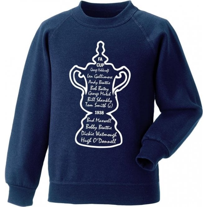 Preston North End 1938 FA Cup Winners Sweatshirt