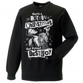 Punk Christmas (Johnny Rotten Influenced) Christmas Jumper