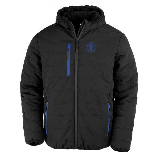 Rangers Influenced Keep The Faith Embroidered Stadium Recycled Winter Jacket