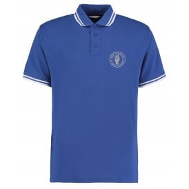Rangers Influenced Keep The Faith Embroidered Terrace Polo Shirt