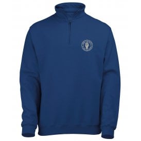 Rangers Influenced Keep The Faith Embroidered Terrace Quarter Zip Sweatshirt