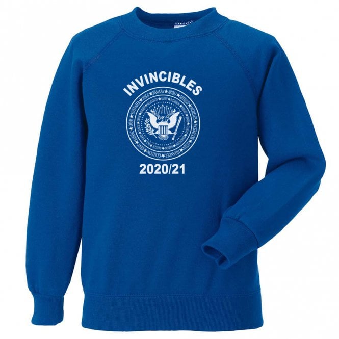 Rangers Invincibles 2020/21 (Ramones Style) Kids Sweatshirt