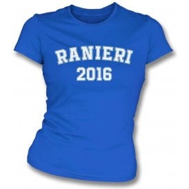 Ranieri 2016 (Leicester City) Womens Slim Fit T-Shirt