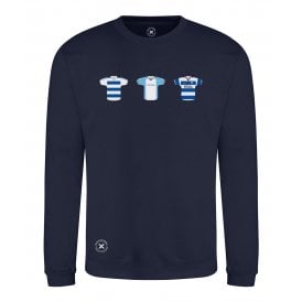 Reading Retro Football Kits (True Colours Collab) Organic Sweatshirt