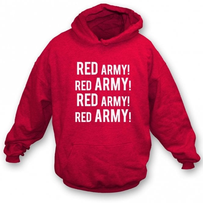 Red Army! (Crawley Town) Organic Hooded Sweatshirt