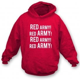 Red Army! (Crawley Town) Organic Hooded Sweatshirt