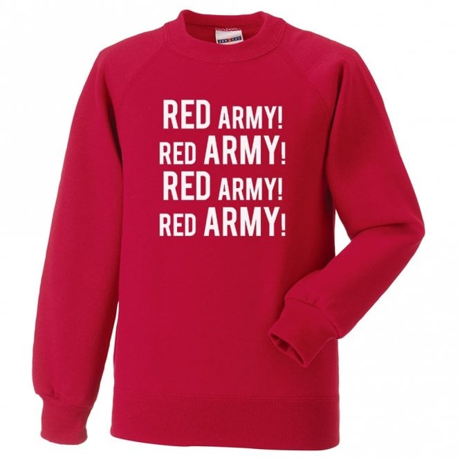 Red Army! (Crawley Town) Organic Sweatshirt