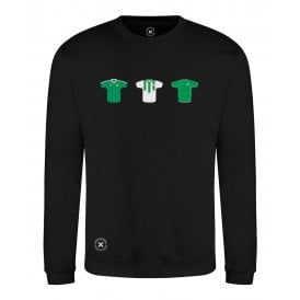 Republic Of Ireland Retro Football Kits (True Colours Collab) Organic Sweatshirt