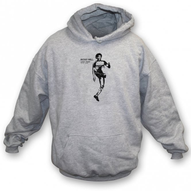 Ricky Hill (Banksy Style - Luton Town) Kids Hooded Sweatshirt