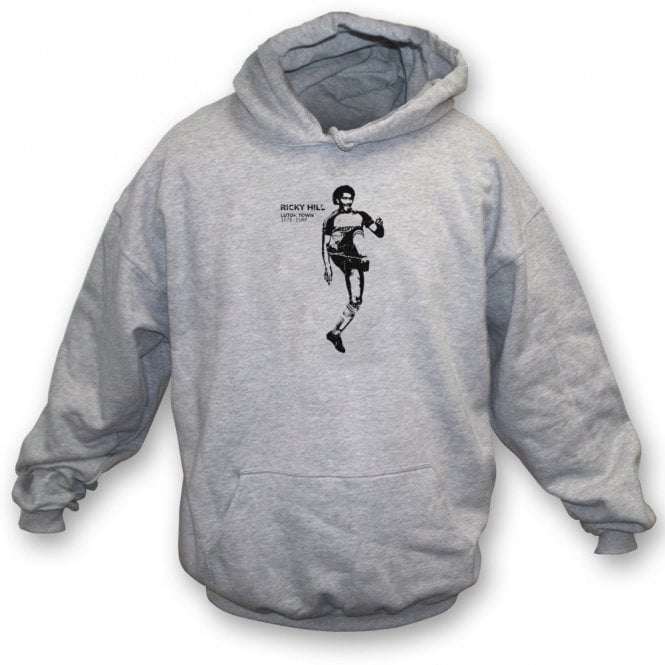 Ricky Hill (Banksy Style - Luton Town) Organic Hooded Sweatshirt