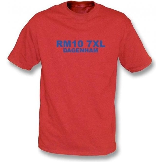 RM10 7XL Dagenham T-shirt (Dagenham & Redbridge)